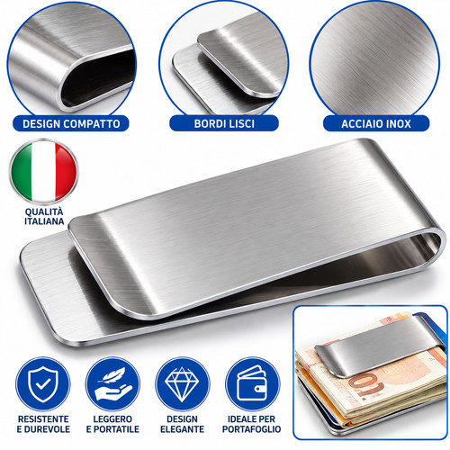 Fermacordi acciaio inox - acciaio,