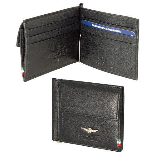 Portafoglio pelle con molla - con,